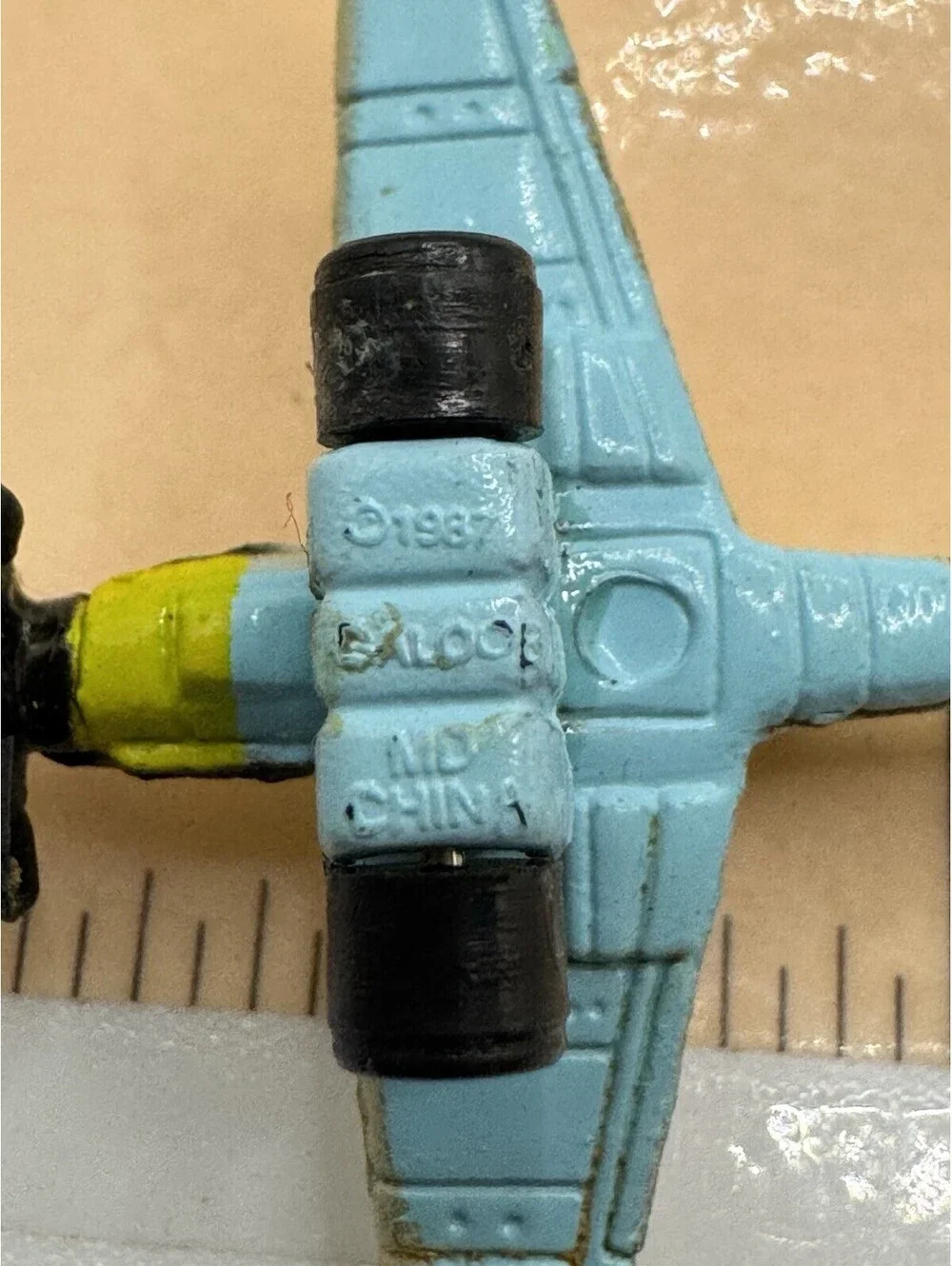 2 1987 Galoob Micro Machine Flighter Jets - Japanese A6M & Messerschmitt Bf-109
